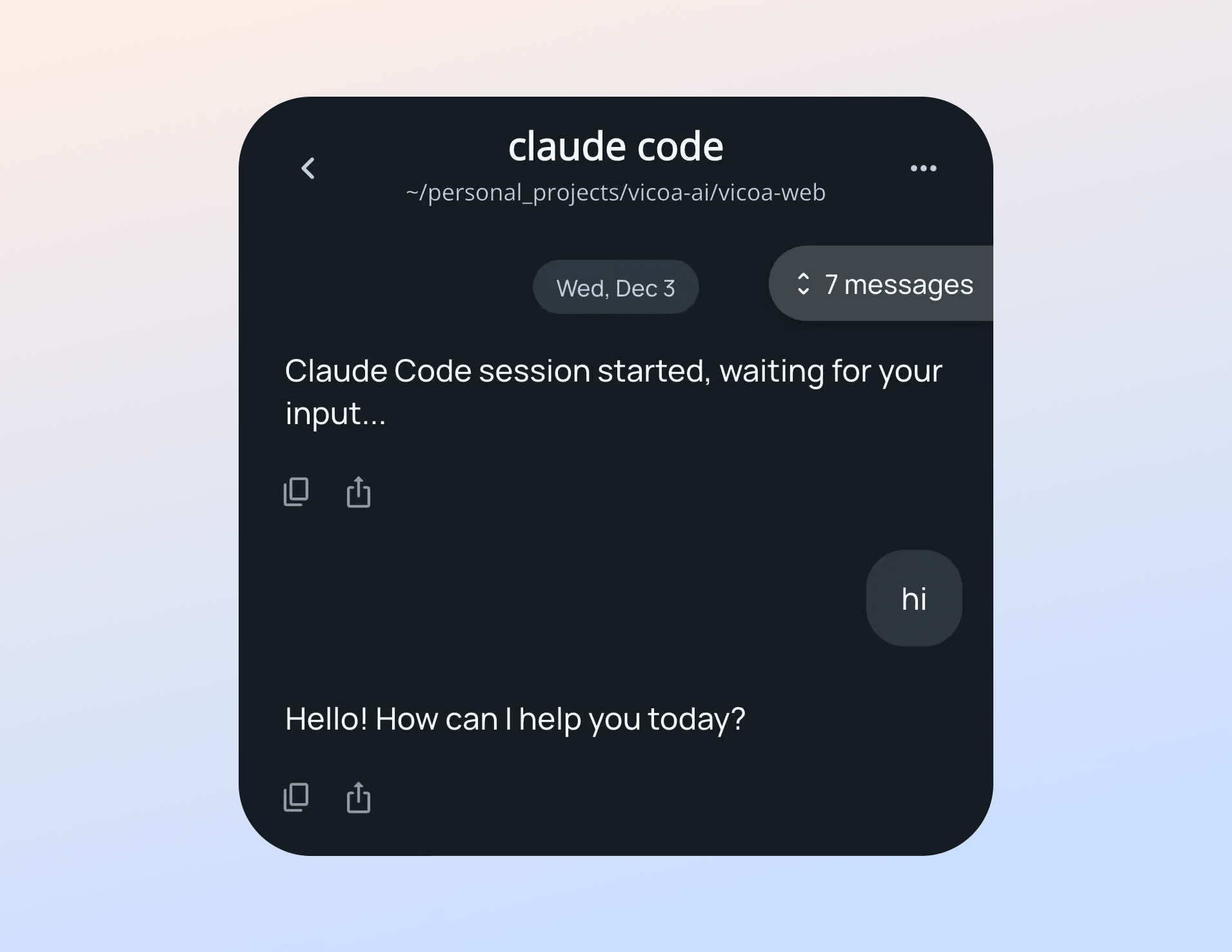 Unseen messages navigation